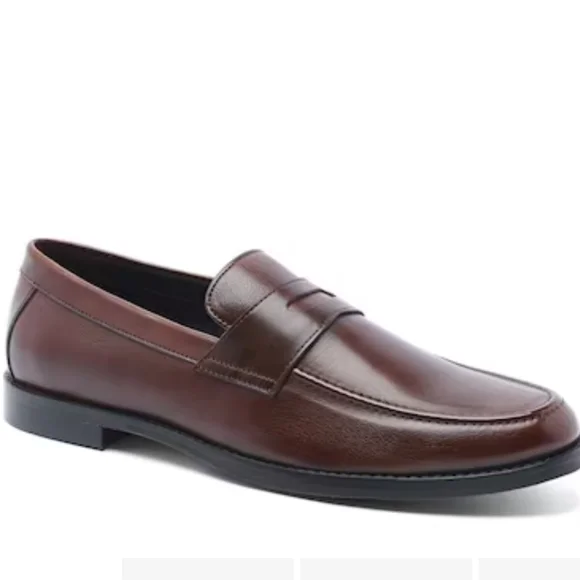 NWOT Anthony Veer Sherman Penny Loafers Size 14. Originally priced at $164 Como Penny Loafer // Black White – Anthony Veer main image 4